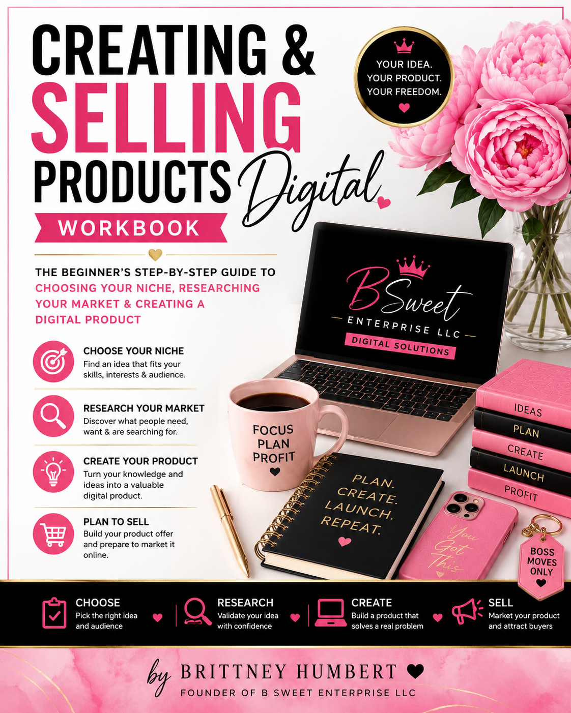 Creating & Selling Digital Products Workbook