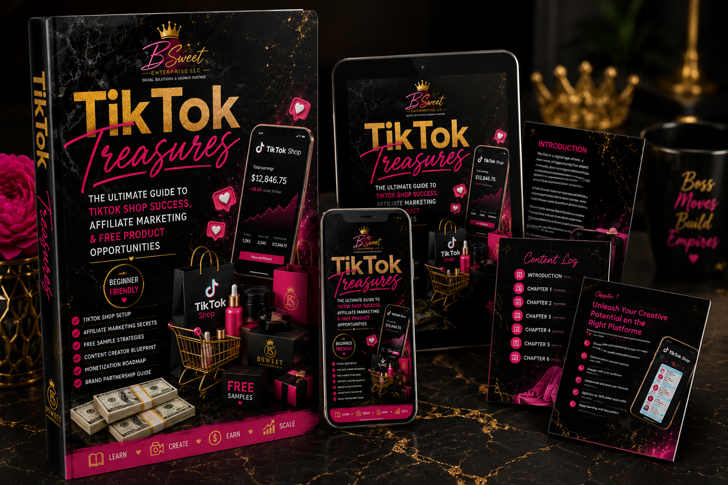 TikTok Treasures: TikTok Shop Success Blueprint