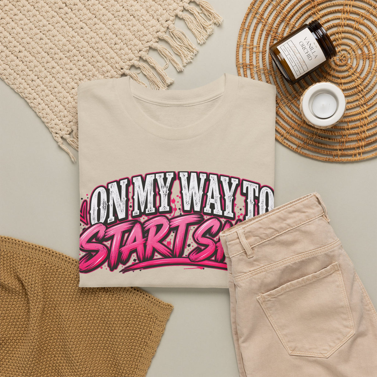 "On My Way to Start Sh*t" Graphic Tee