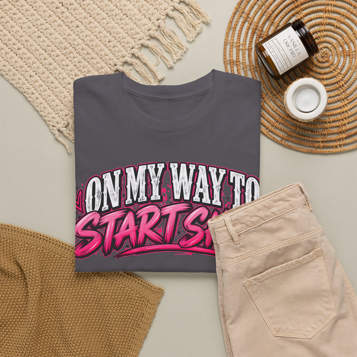 "On My Way to Start Sh*t" Graphic Tee