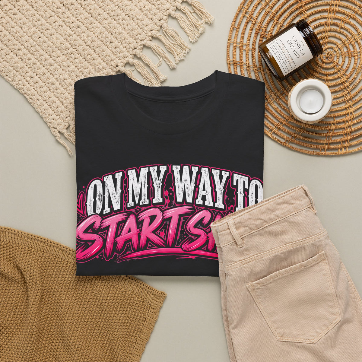"On My Way to Start Sh*t" Graphic Tee