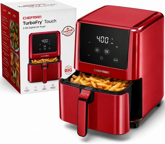 Chefman TurboFry Digital Air Fryer – Fast, Healthy Cooking Made Easy