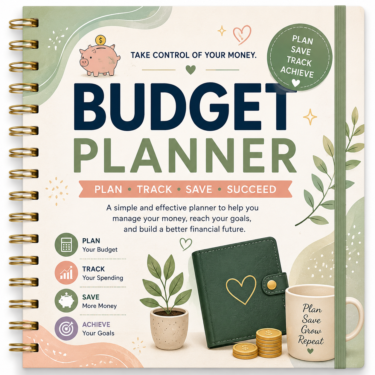 Budget Planner | Digital Finance Planner | Savings Tracker | Expense Tracker