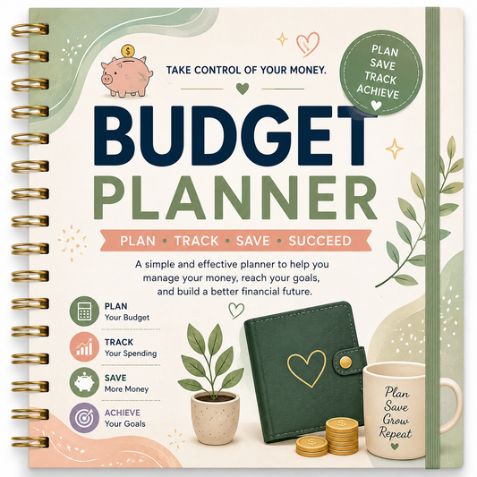 Budget Planner | Digital Finance Planner | Savings Tracker | Expense Tracker