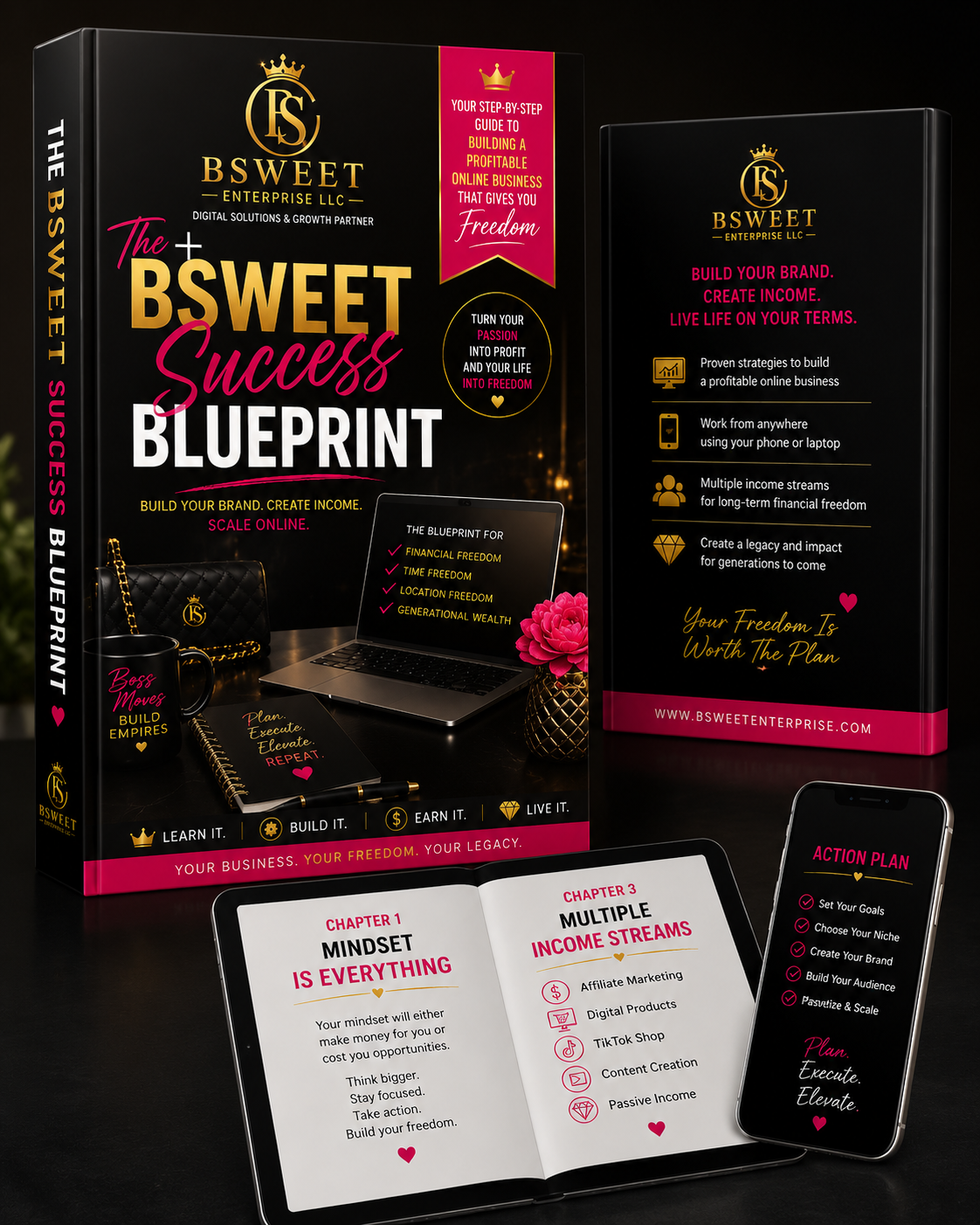 BSweet Success Blueprint™ Build, Brand & Profit Online