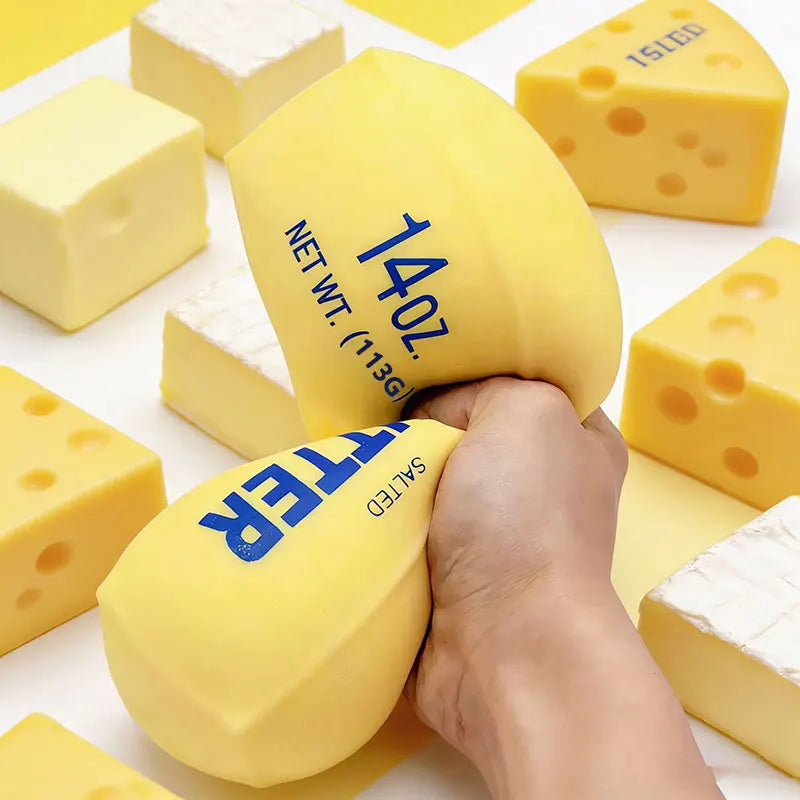 Giant Butter Stick Squishy – Sensory Toy-0