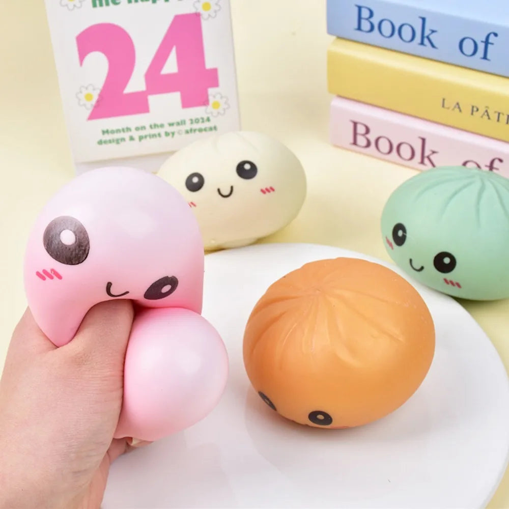 Colorful Dumpling Squishy Fidget Toy-3
