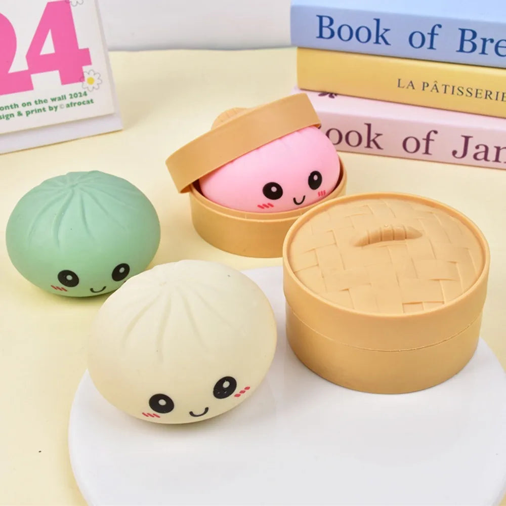 Colorful Dumpling Squishy Fidget Toy-1