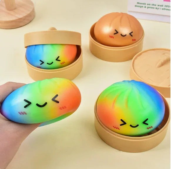 Colorful Dumpling Squishy Fidget Toy-8