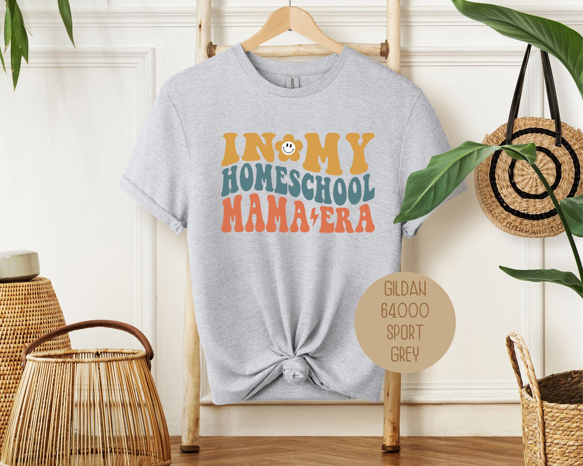 In My Homeschool Mama Era Shirt-6