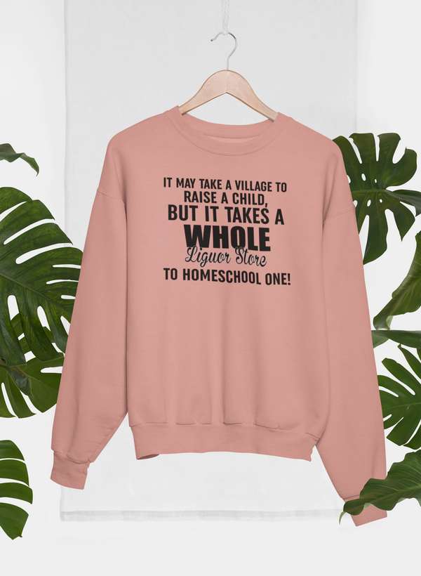 Homeschool Mom Sweat Shirt-1
